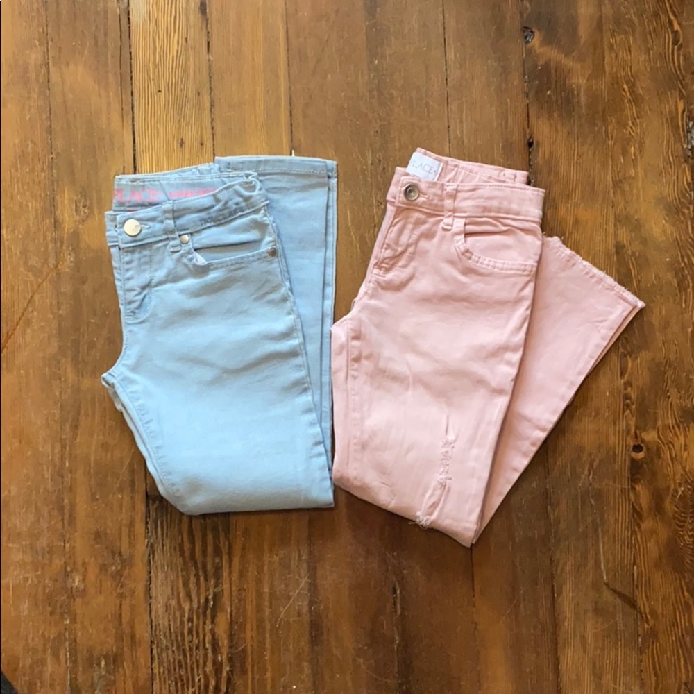 2 pairs of girls jeans